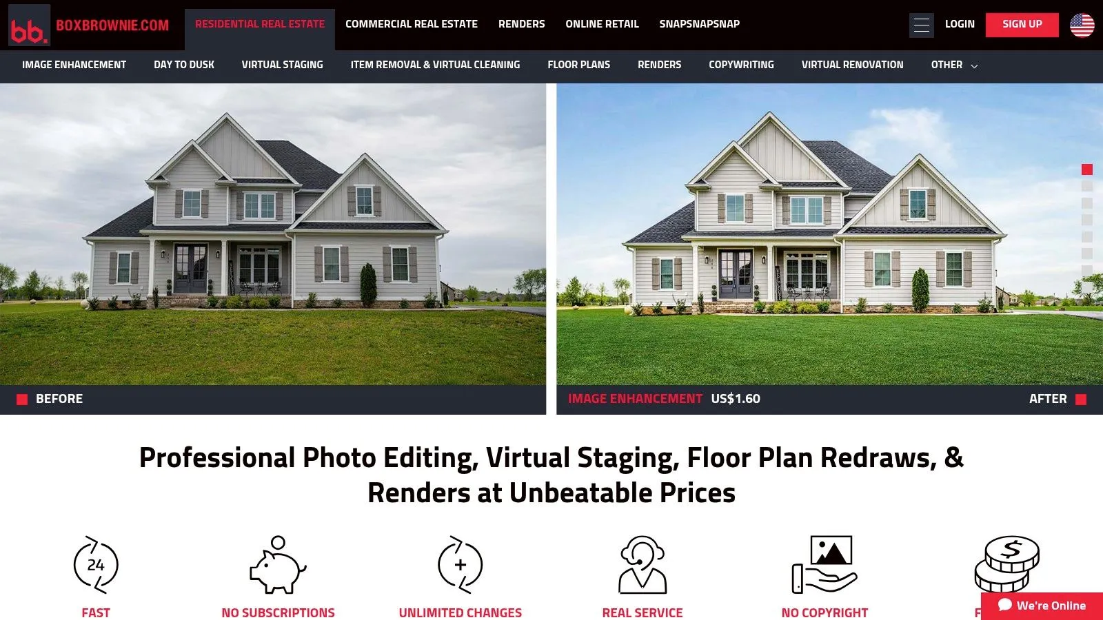 BoxBrownie.com virtual tour platform