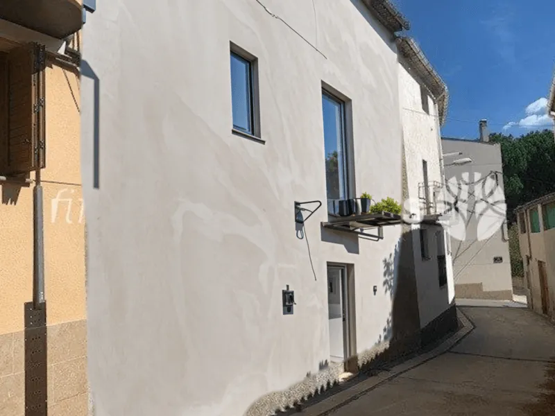 Exterior da casa após a renderização