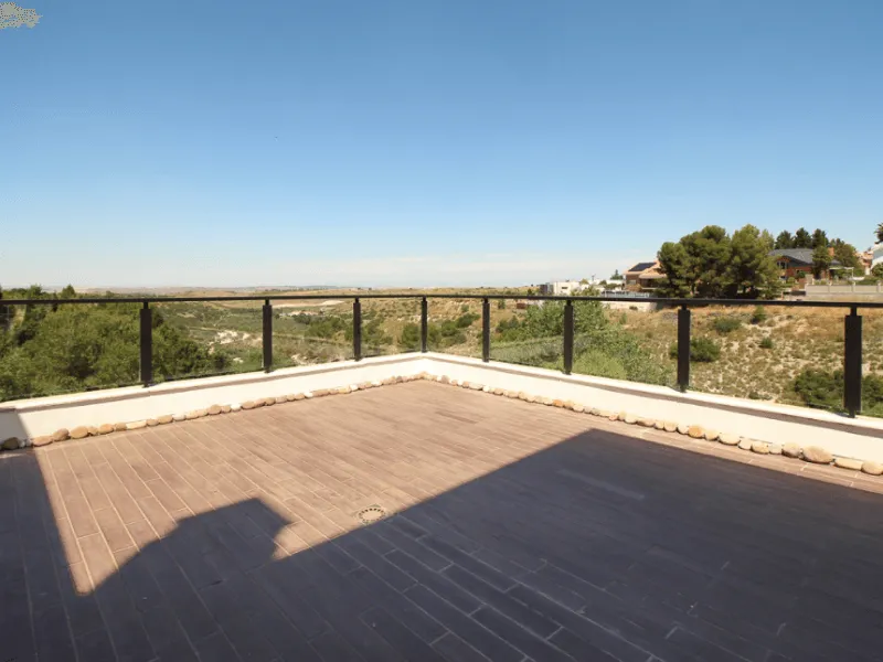 Terraço antes da renderização