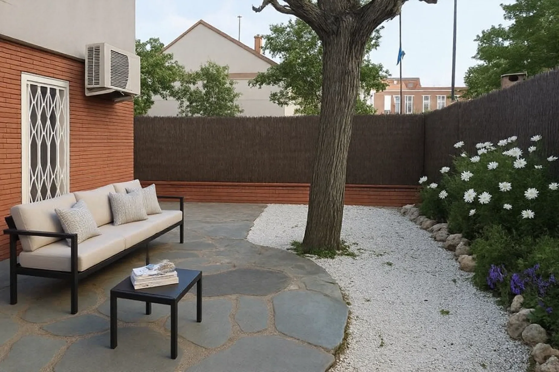 Garden exterior staging example 1 after
