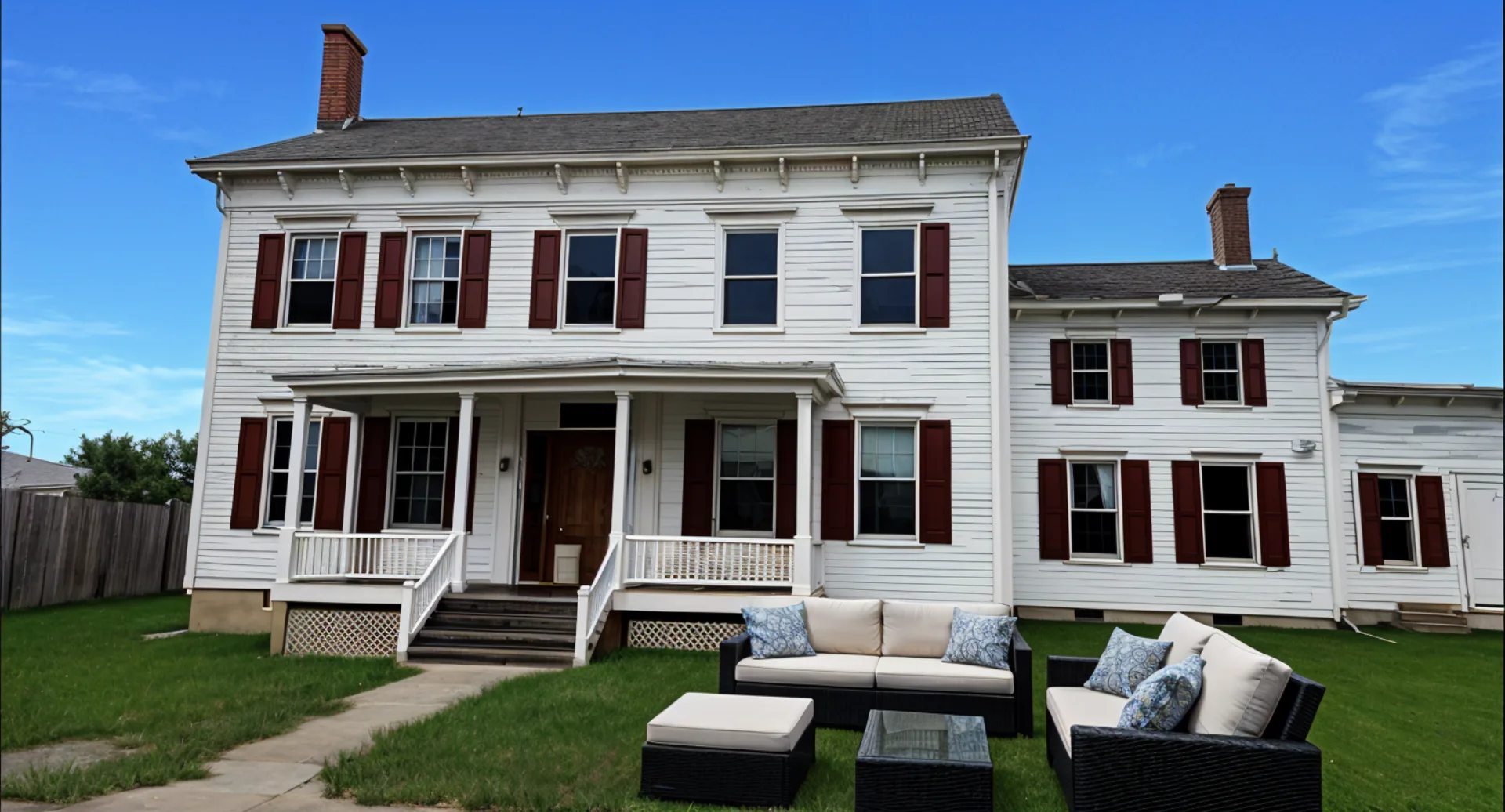 Garden exterior staging example 4 after