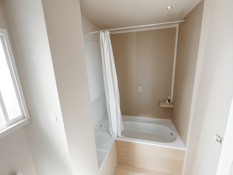 Después del render de baño