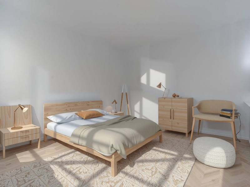 Après le home staging virtuel de chambre