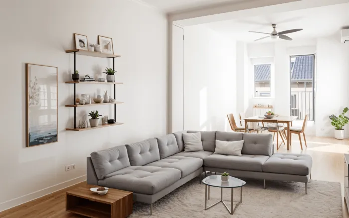 After virtual home staging