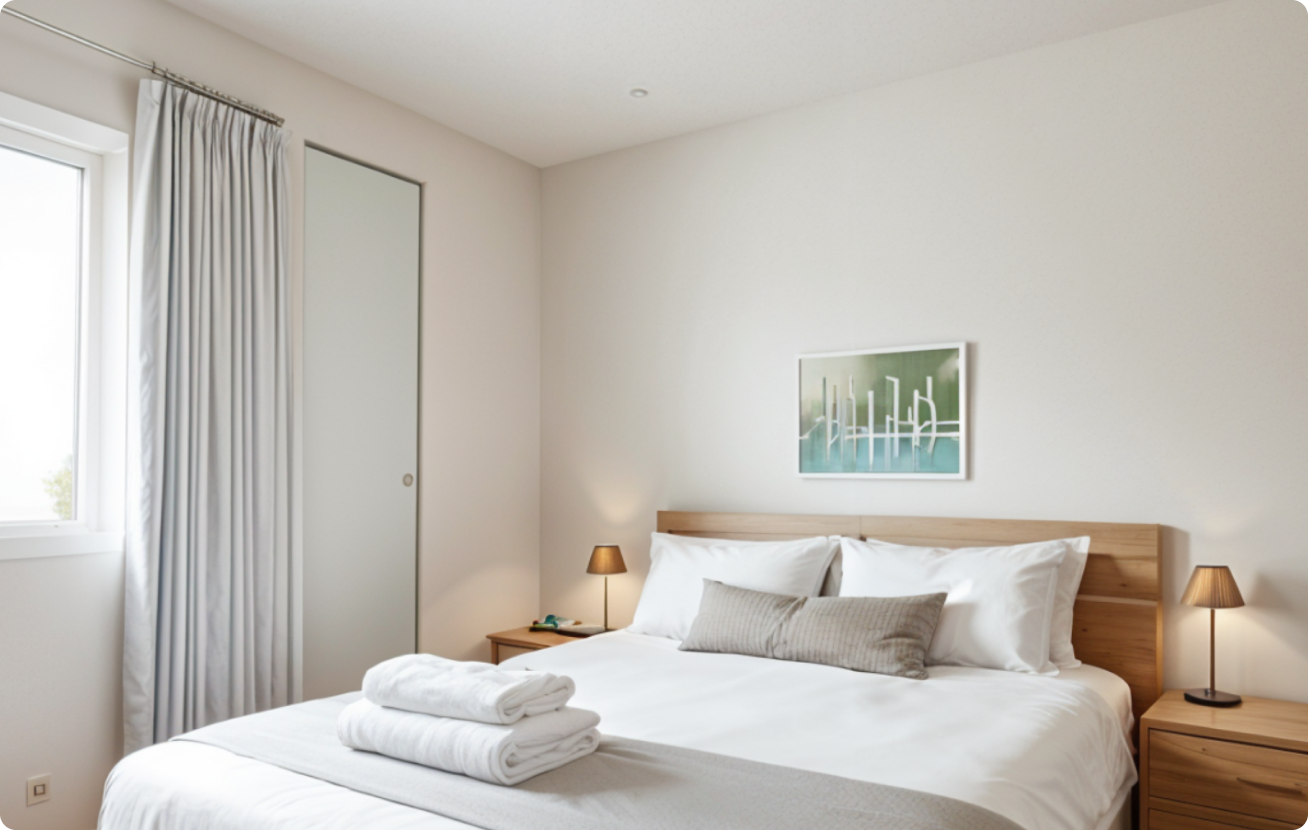 Empty house staging