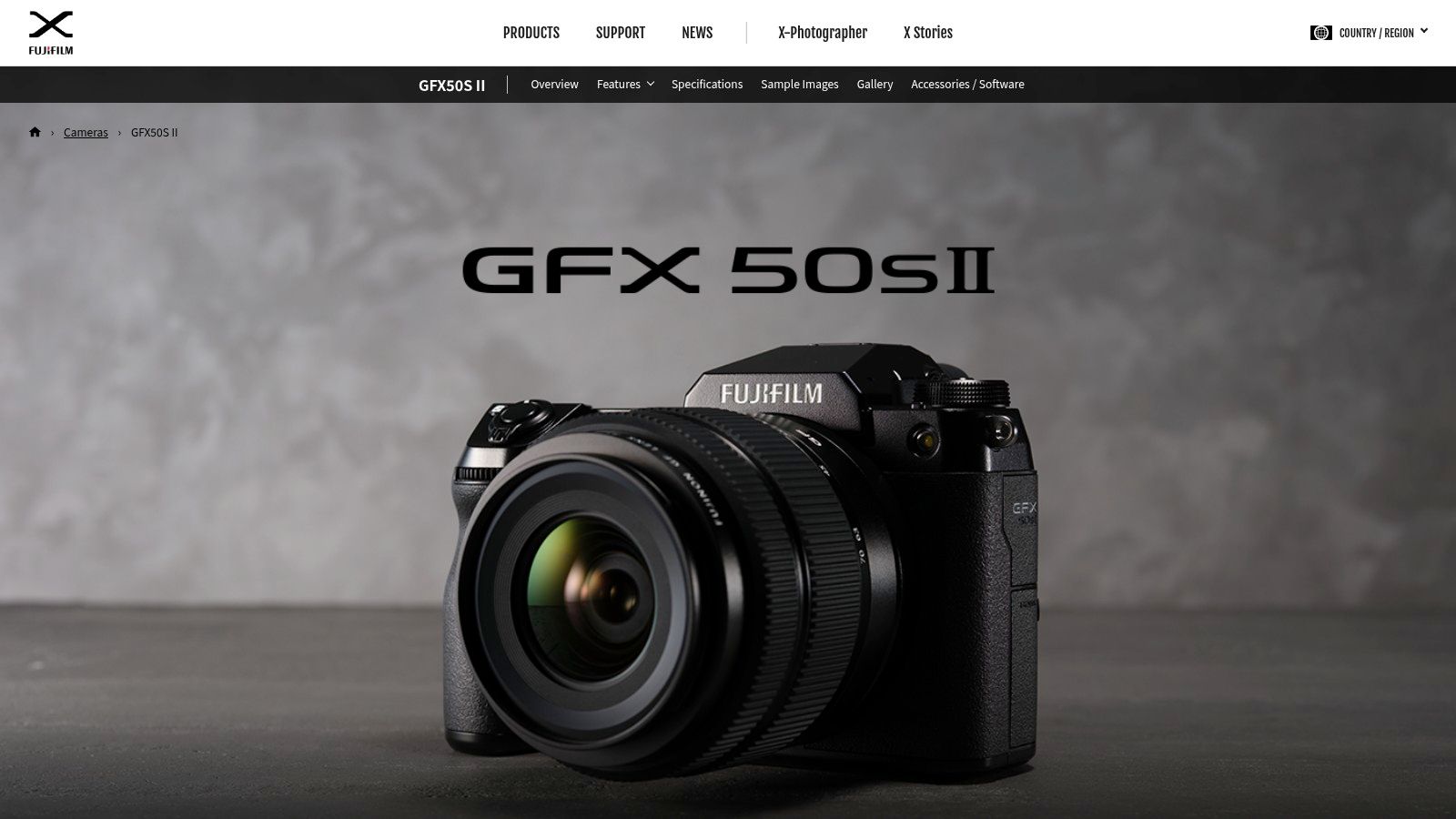 Fujifilm GFX 50S II
