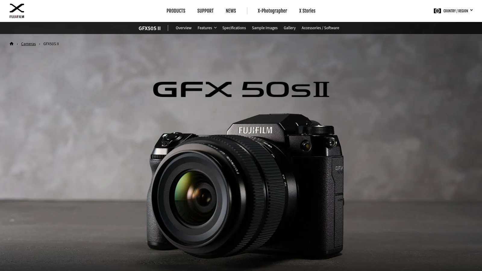 Fujifilm GFX 50S II
