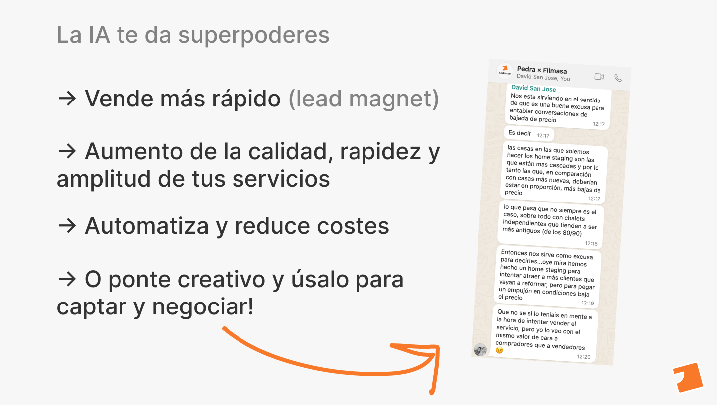 Ejemplo de cómo la IA puede ayudar a generar contratos de arras rápidamente