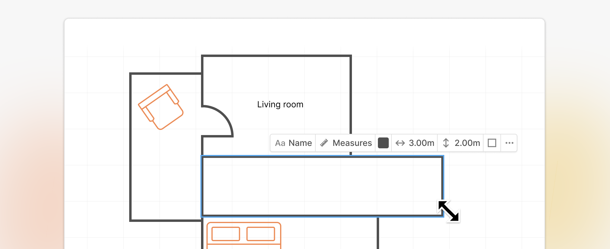 Floor Planning Tool – Software screenshot