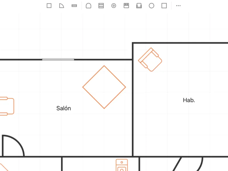 Comment utiliser l'outil de plans – Capture d'écran du logiciel Pedra