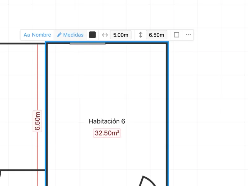 Comment utiliser l'outil de plans – Capture d'écran du logiciel Pedra