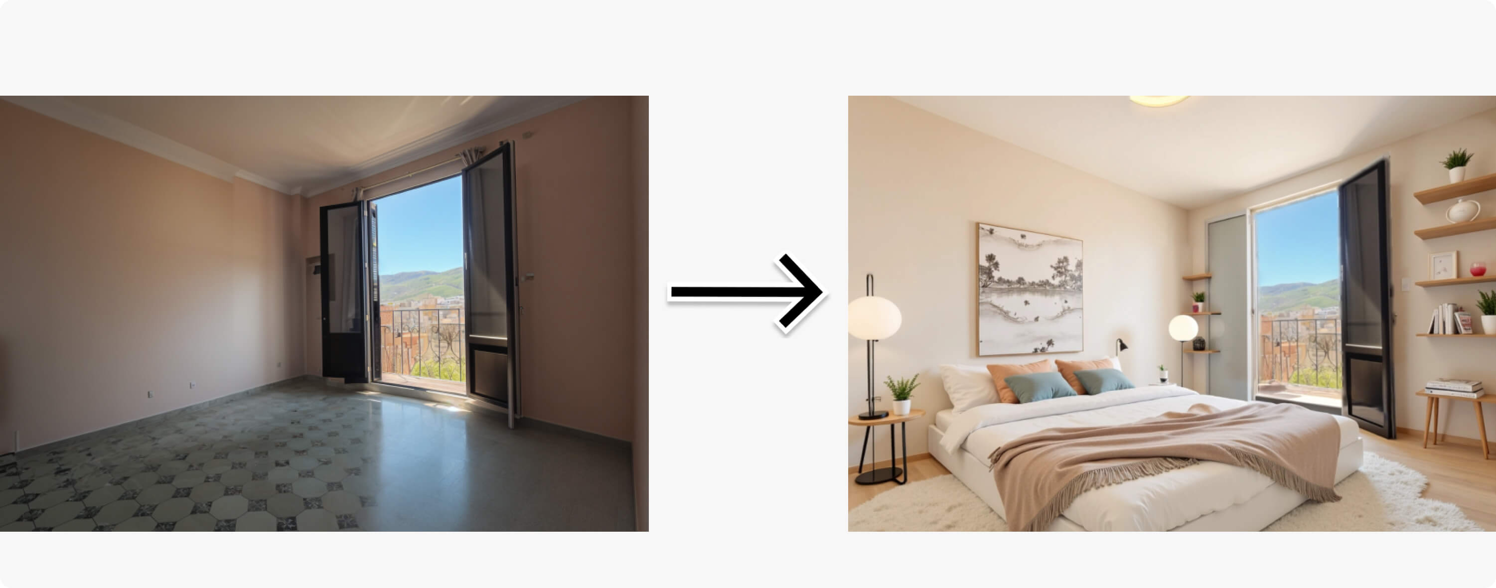 Cómo crear un home staging virtual de dormitorio – Ejemplos