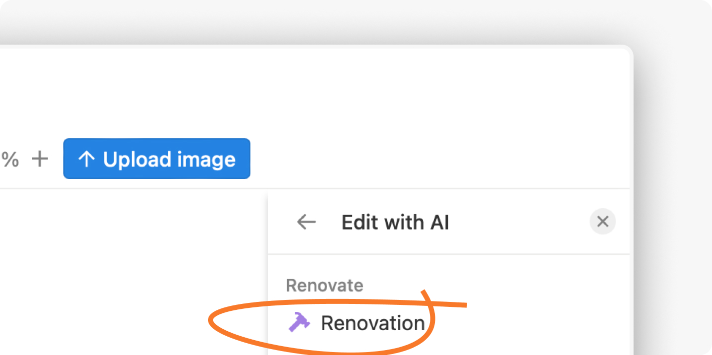 How to Use the Renovation Tool to Virtually Renovate Homes – Pedra Software Screenshot