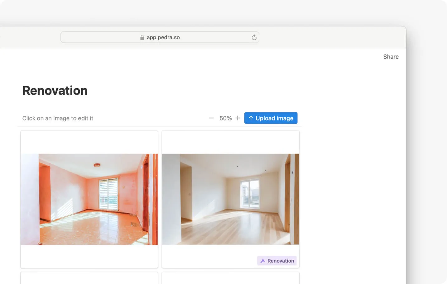 How to Use the Renovation Tool to Create Bedroom Renders – Pedra Software Screenshot
