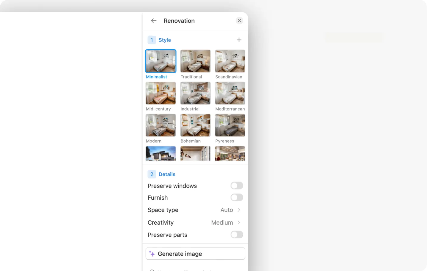How to Use the Renovation Tool to Create Bedroom Renders – Pedra Software Screenshot