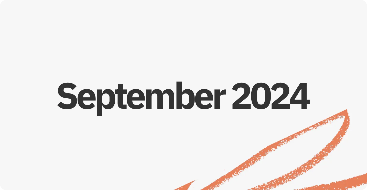 Pedra releases month of September 24 – Decorative banner