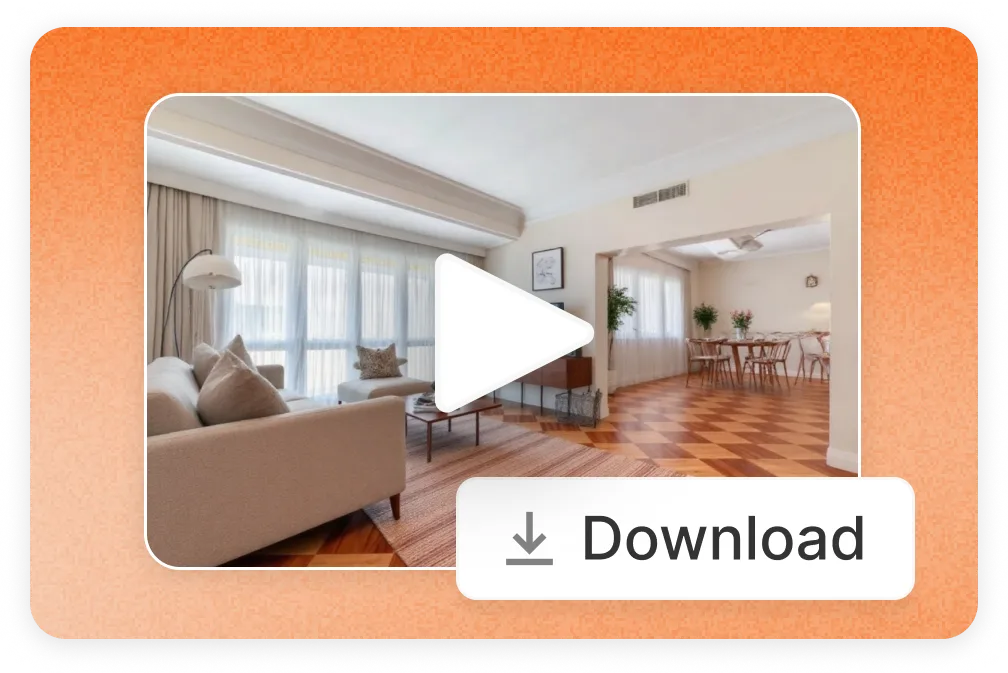 Step 3: Finished video in Pedra - Screenshot of the final result