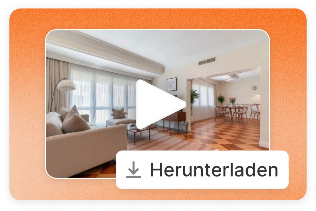 Schritt 3: Fertiges Video in Pedra - Screenshot des Endergebnisses